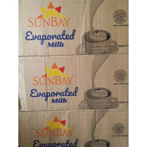 Jual Susu Evaporasi Sunbay 380gr Evaporated Milk Grosir Dus Khusus