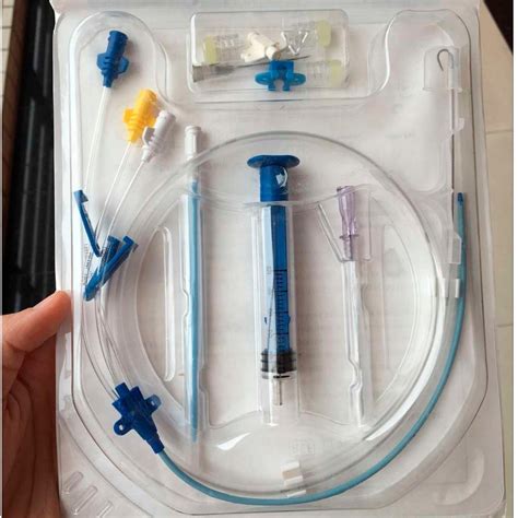 Disposable Icu Consumable Complete Central Venous Catheter Puncture Cvc