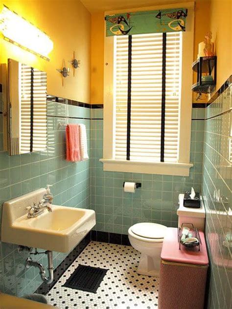 2020 bathroom tile trends | terrazzo tiles. Cindy waits 28 years for her sunny retro bathroom remodel