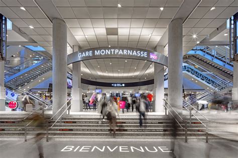 Modernisée La Gare Montparnasse De Paris Réoriente Ses Usagers Dans Un