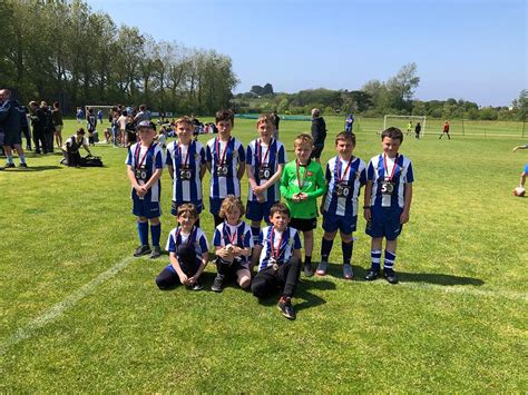 Victory In The Under 11s Football Festival In Guernsey