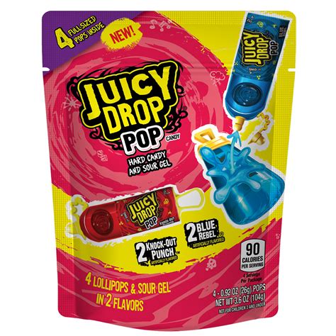 Buy Juicy Drop Pop Variety Pack Assorted Flavors Sweet Lollipops With