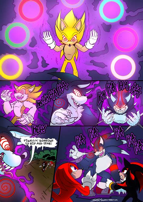 Please remember to smash that like button, subscribe and comment below. COM - Fleetway Super Sonic Darkspine Werehog by ...
