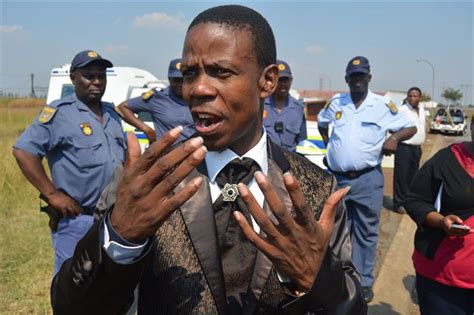 Pastor mboro ask members to remove their underwear and wave in church & touch their private parts. Pictures of Mboro's eviction! | Daily Sun