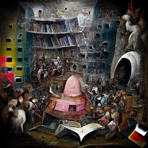 the library of babel by drgumball on deviantart