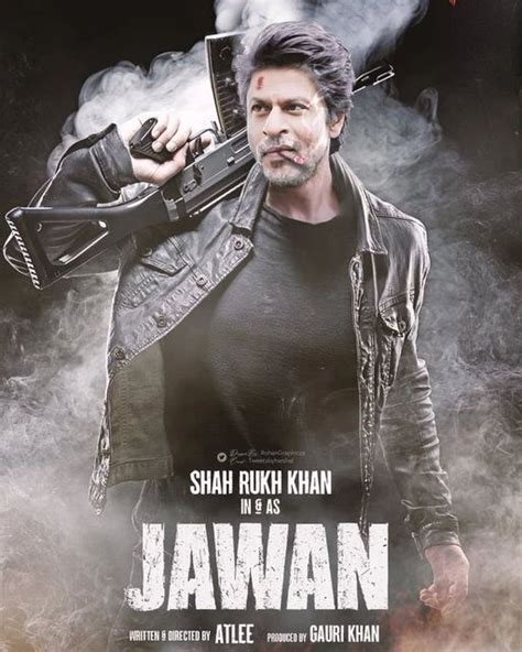 Team Shah Rukh Khan On Instagram A Massy Fan Made Poster Of Jawan Shahrukhkhan In 2023