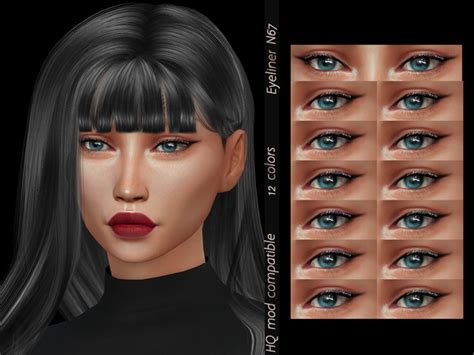 The Sims Resource Eyeliner N20