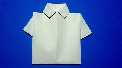 Camisa De Papel Origami Paso Paso Youtube