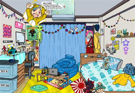 Bnha Futureau Utakatasawa Dorm Room By Yammyqueen On