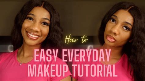 How To Quick And Easy Everyday Makeup Tutorial Beginner Friendly Youtube