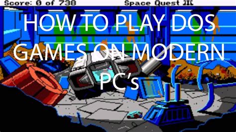 How To Play Ms Dos And Windows 95 Games In A Modern Computer Youtube