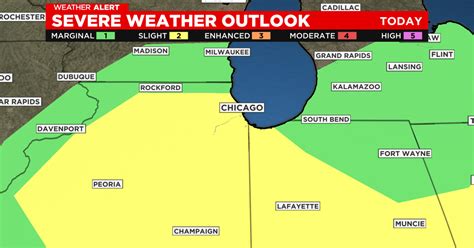 Chicago Weather Alert Thunderstorms Thursday Afternoon Cbs Chicago