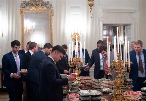 Donald Trump Serves Mcdonalds Feast After White House Chefs Walk Out