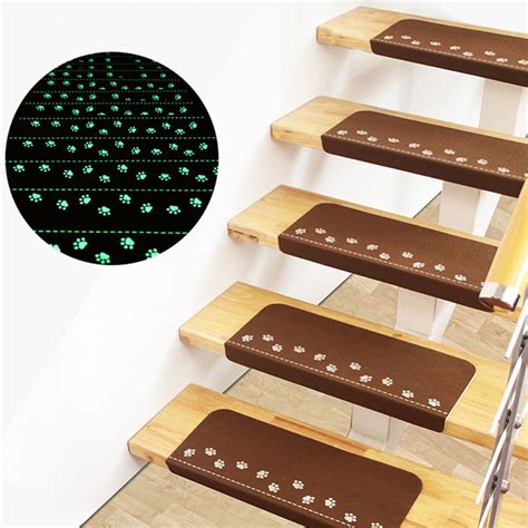 702245cm Night Luminous Stair Treads Staircase Non Slip Mat Rug