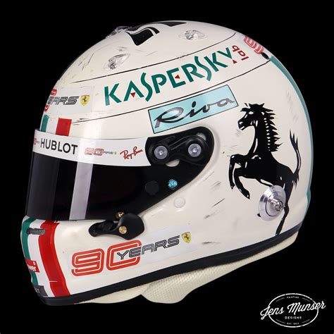 Here's his helmet for 2020 formula 1 season. In pictures: Sebastian Vettel's Monza helmet is a blast ...