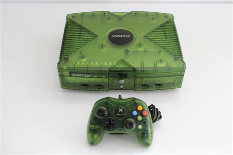 Limited Edition Translucent Green Xbox With Controller Catawiki