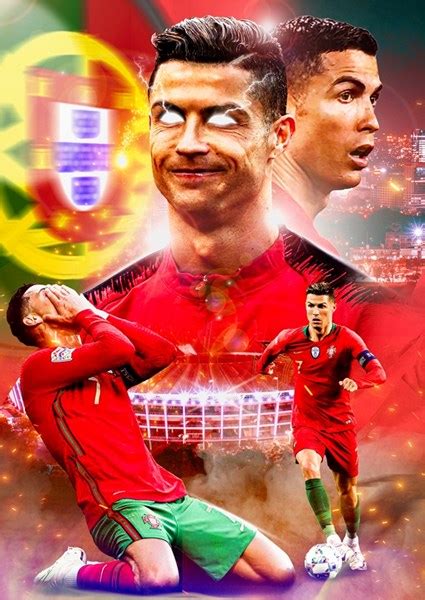 Cristiano Ronaldo Posters And Prints By Colorize Studio Printler