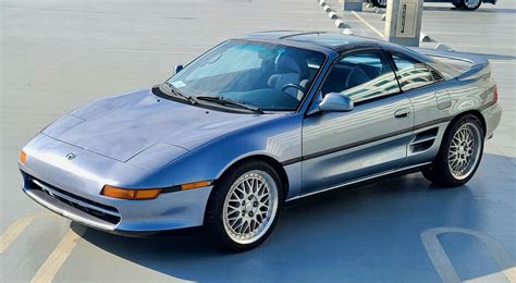 1991 Toyota Mr2 Sw20 Twin Entry Turbo Steel Mist Gray Smg Factory T Top Car Classic Toyota