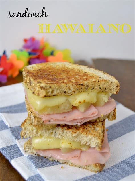 sandwich hawaiano cuuking recetas de cocina