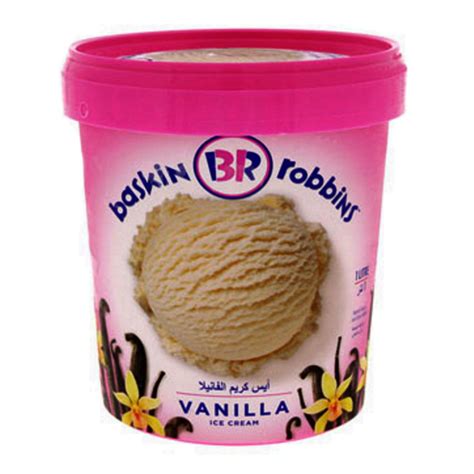 Baskin Robbins Ice Cream Vanilla L Mygroser