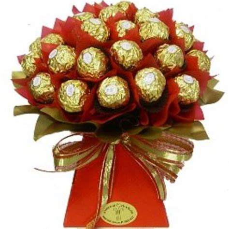 Ferrero Rocher Classic Red Bouquet Chocolate Bouquets Ts Perth