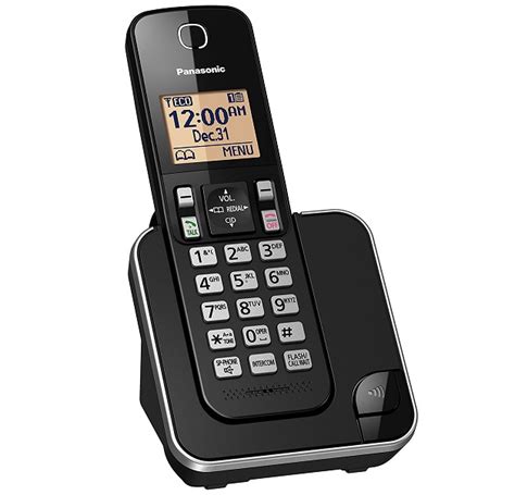 Teléfono Inalámbrico Panasonic Kx Tgc350 B Kemik Guatemala
