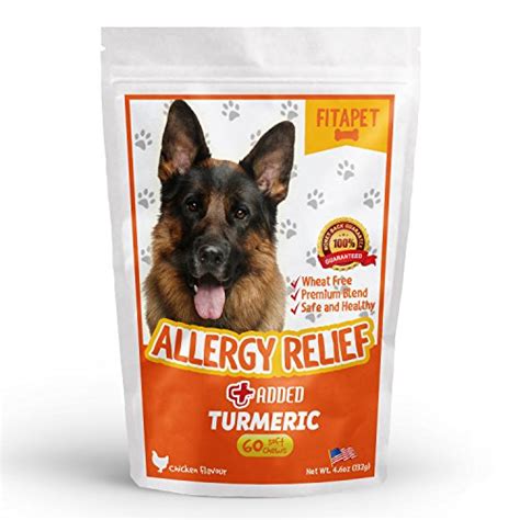 Vets Best Seasonal Allergy Relief Dog Supplements 60 Chewable Tablets