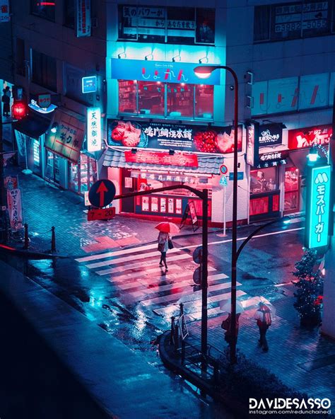Twitter Tokyo Night City Aesthetic Cyberpunk City