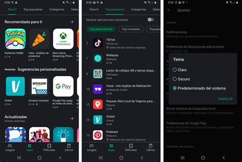 El Modo Oscuro De Google Play Ya Es Oficial Para Todos Los Android As