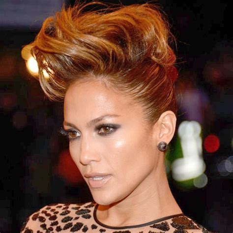 Met Gala Best Hair And Makeup Jennifer Lopez Hair Mohawk Hairstyles