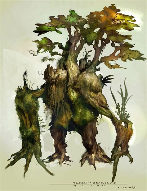 Tree Creature By Vance Kovacs Treefolk Pinterest Creatures