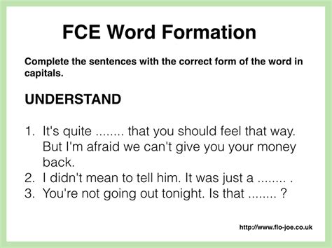 Sentence Transformation Key Word Transformation Fce B2 Level