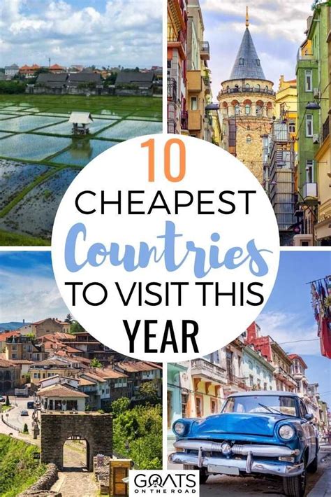 Top 10 Cheapest Countries To Visit This Year Goats On The Road In 2020 Countries To Visit
