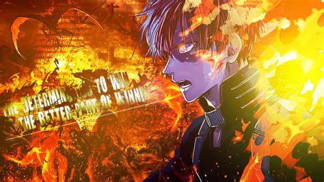 Shoto Todoroki Fire My Hero Academia 4k 12118