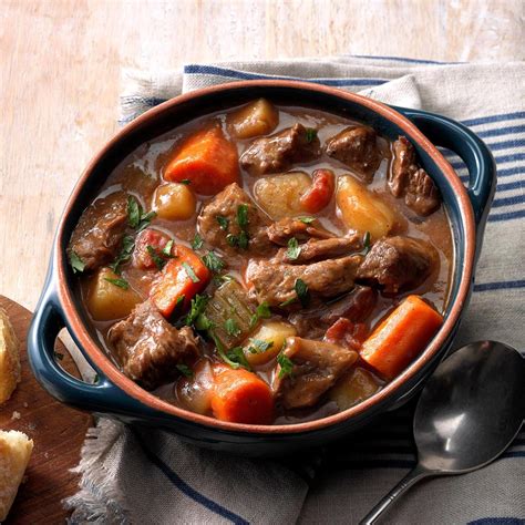 Slow cooker beef stew recipe