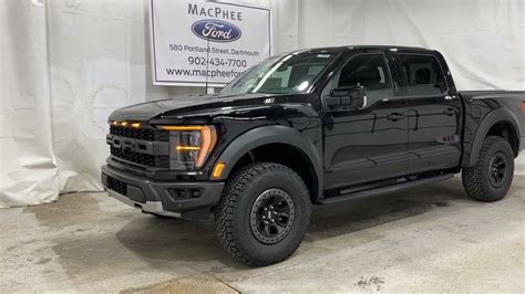 Agate Black 2022 Ford F 150 Raptor Review Macphee Ford Youtube