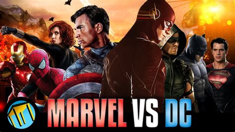 26 Marvel Vs Dc Heroes Wallpaper Hd Wallpapersafari