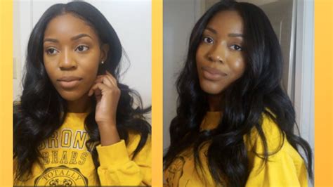 A full weave style is made with your natural locks completely quick weaves work pretty well with an asymmetric bob haircut you've been dreaming to have. QUICK WEAVE WITH Leave-Out - YouTube