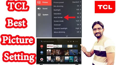 Tcl Full Screen Settings Best Picture Setting Tcl Smart Tv Settings