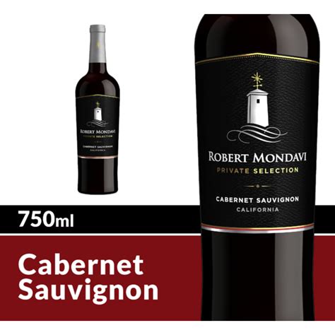 Robert Mondavi Private Selection Cabernet Sauvignon Red Wine 750 Ml