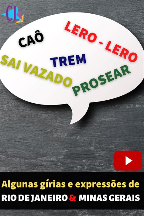 Gírias Do Rio De Janeiro E Seus Significados