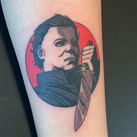 Traditional Michael Myers Tattoo