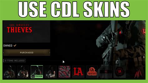 How To Find And Equip Cdl Skins You Have Purchased In Call Of Duty Mw2