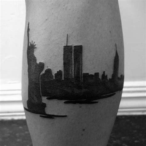 Maybe you would like to learn more about one of these? 60 New York Skyline Tattoo Designs For Men - Big Apple Ink ...
