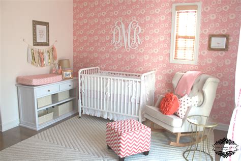 Using wallpaper to create a nursery accent wall. Vote: February Room Finalists 2014 - Project Nursery