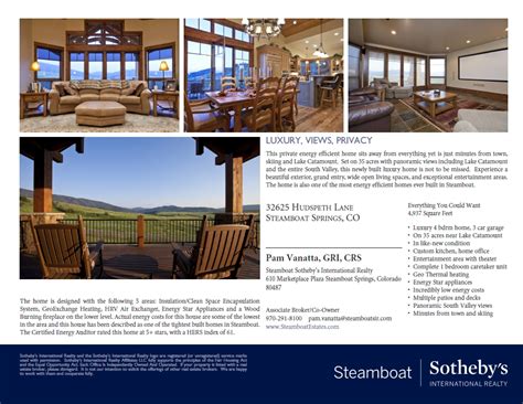 Lake Catamount Luxury Home Steamboat Springs Co
