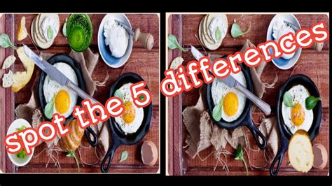 Spot The 5 Differences 2 Pictures Mind Test Puzzel Gaming YouTube