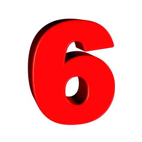 Seis Número 6 Imagen Gratis En Pixabay