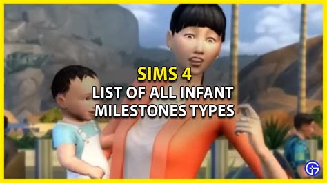 List Of All Infant Milestones Types In Sims 4 Explained Esports Zip