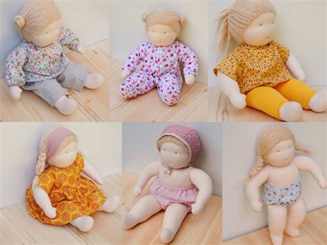 This Listing Is For A Set Of All The Doll Clothing Patterns In My Shop